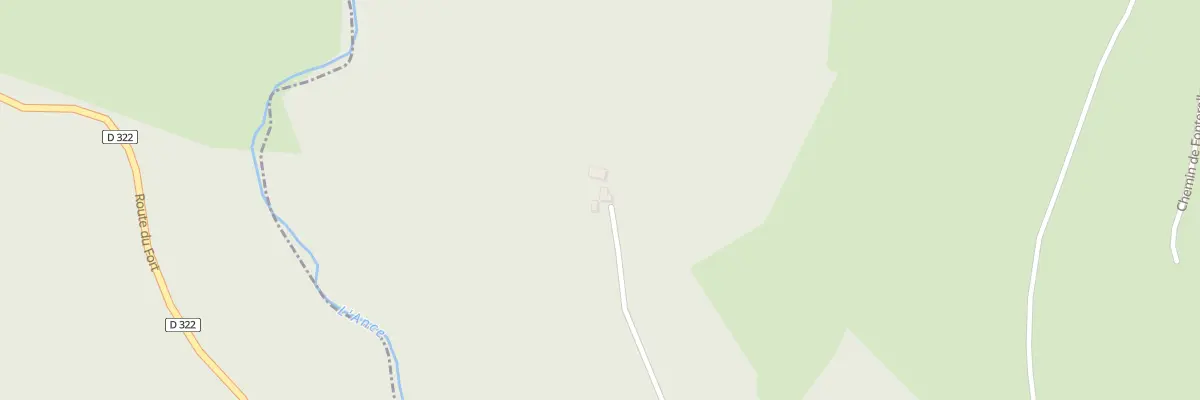 Plan du 5040 La Baraque des Pins à Saint-Vénérand