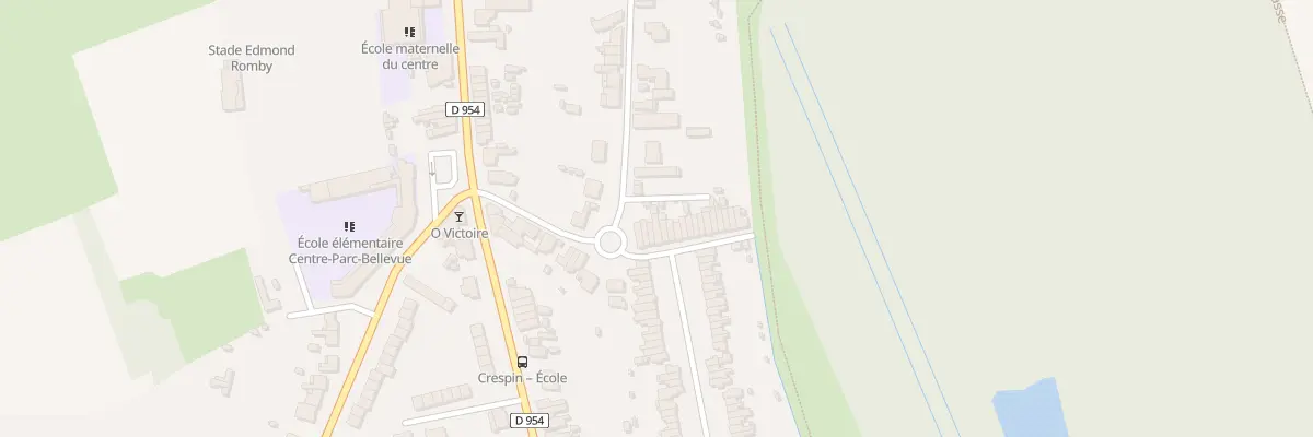 Plan du 4 Rue du Roy de Blicquy à Crespin