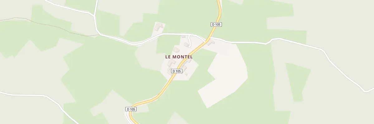 Plan du 5119 Le Montel à Novacelles