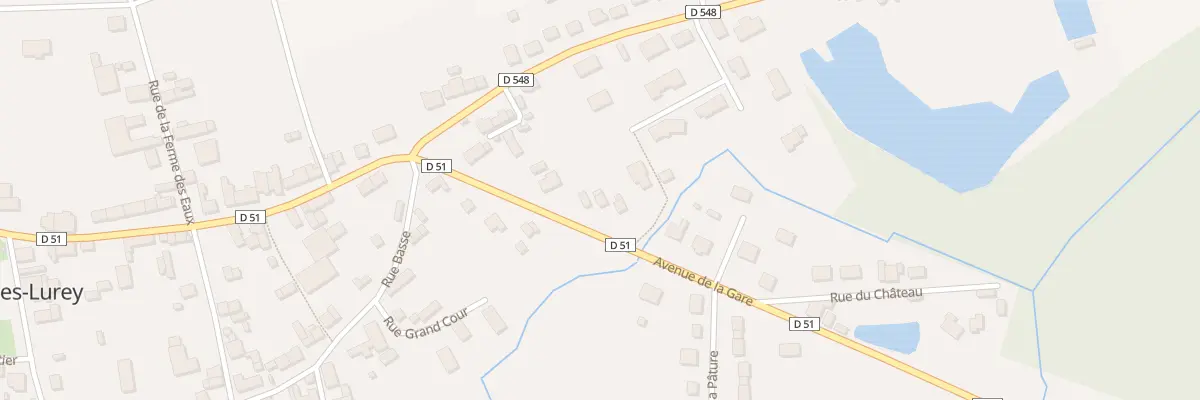 Plan du 3B Rue de la Gare à Esclavolles-Lurey