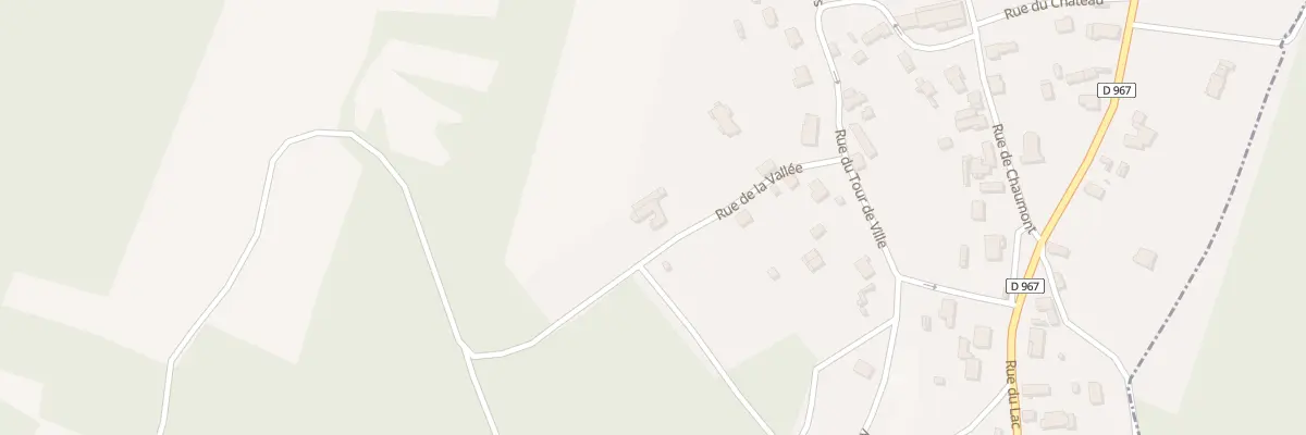Plan du 8 Rue de la Vallée à Monthenault