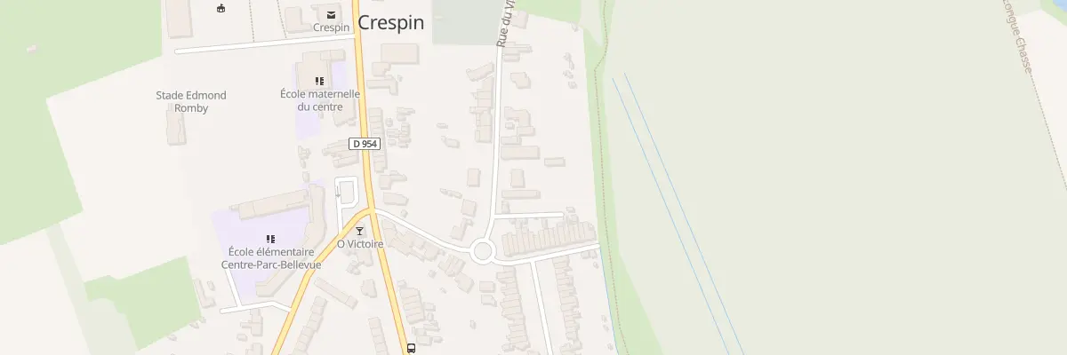 Plan du 16 Rue du Vivier à Crespin