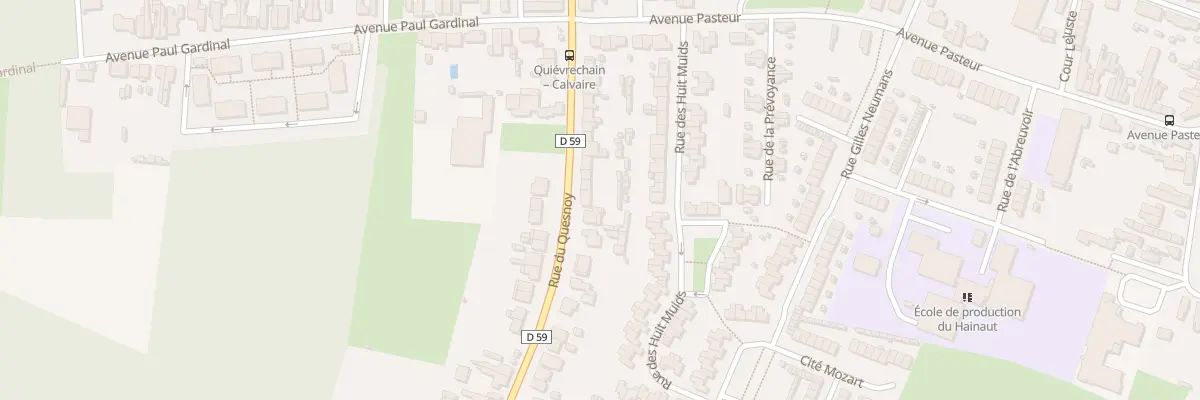 Plan du 324 Rue du Quesnoy à Quiévrechain