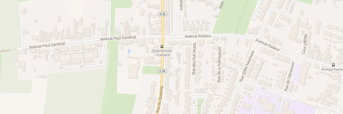 Plan du 306 Rue du Quesnoy à Quiévrechain