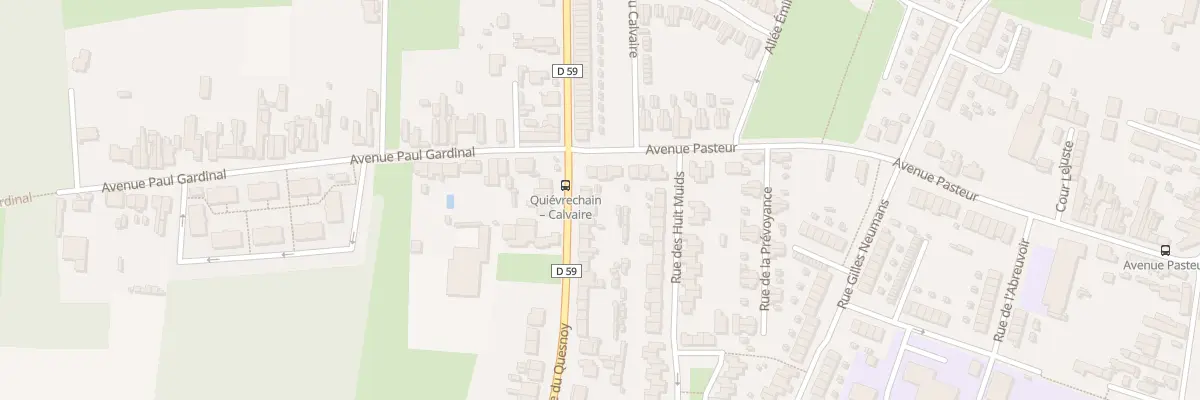Plan du 302 Rue du Quesnoy à Quiévrechain