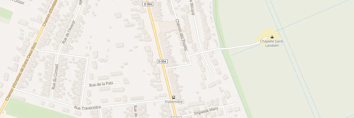 Plan du 254 Rue des Déportés à Crespin