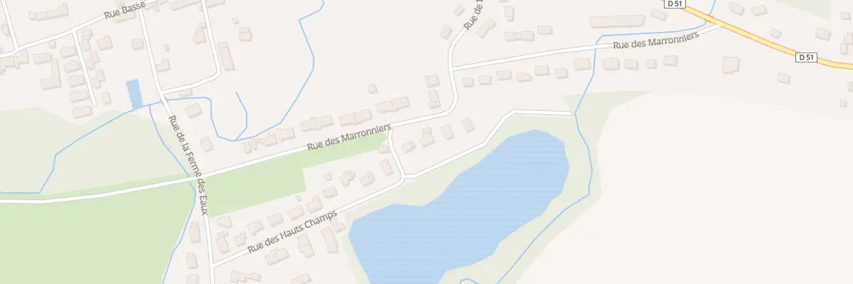 Plan du 29 Rue des Marronniers à Esclavolles-Lurey