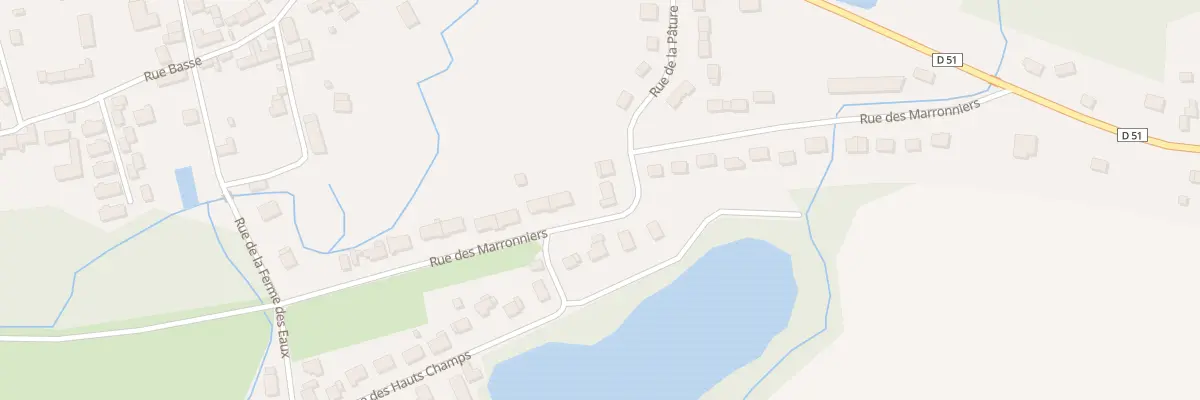 Plan du 4 Rue des Marronniers à Esclavolles-Lurey