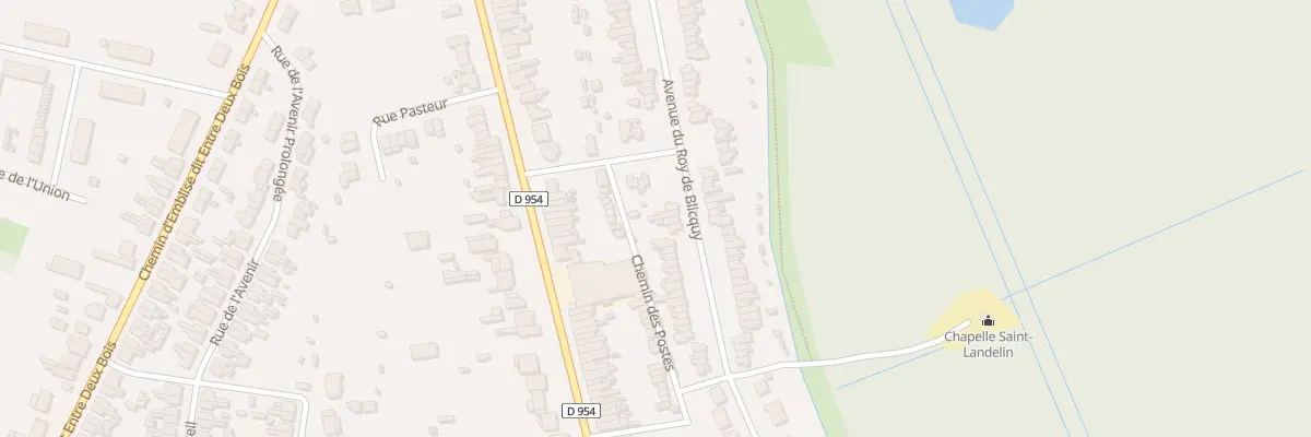 Plan du 93 Rue du Roy de Blicquy à Crespin