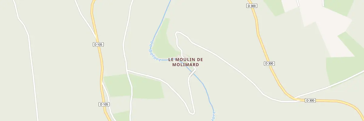 Plan du 5020 Le Moulin de Molimard à Novacelles