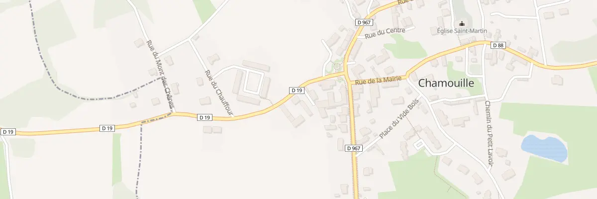Plan du 1A Rue Armand Charpentier à Chamouille