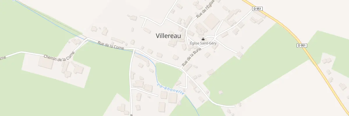 Plan du 6 Che de la Burie à Villereau