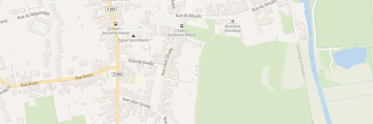 Plan du 46B Rue Léon Strady à Crespin