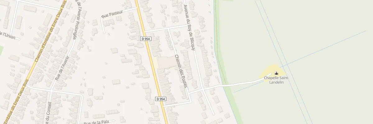 Plan du 109 Rue du Roy de Blicquy à Crespin