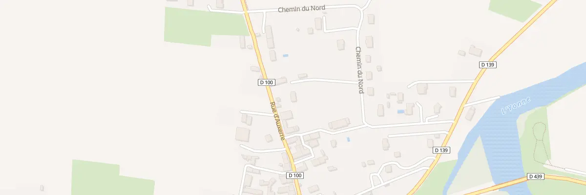 Plan du 30 Rue d’Auxerre à Bazarnes