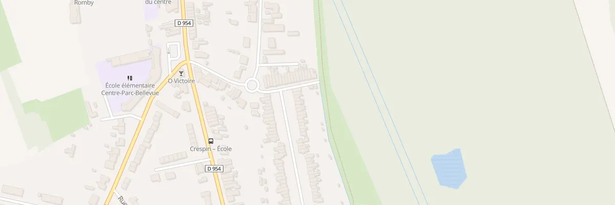 Plan du 26 Rue du Roy de Blicquy à Crespin
