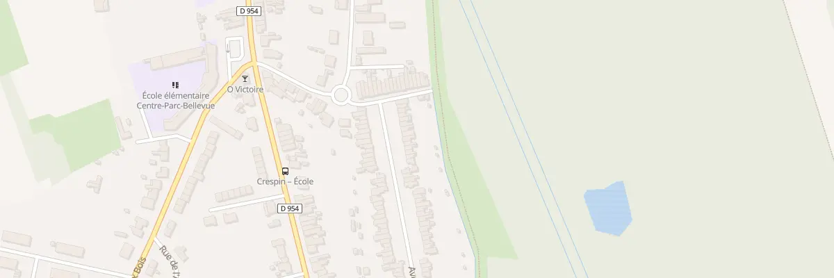 Plan du 34 Rue du Roy de Blicquy à Crespin