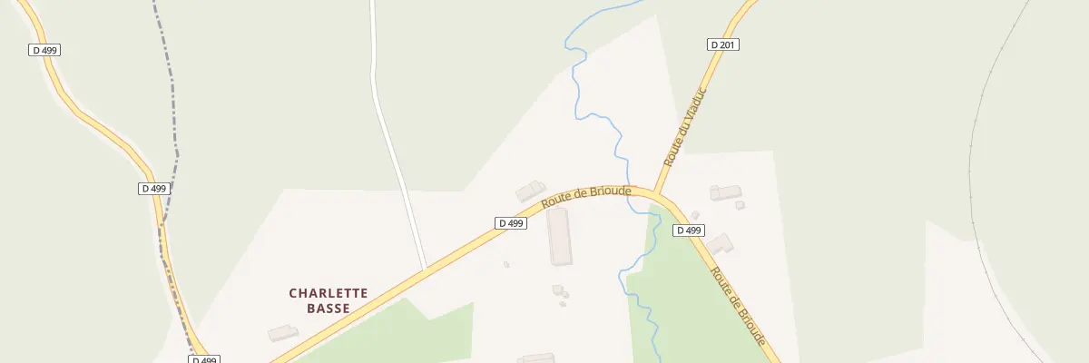Plan du 10 Rte de Brioude à La Chapelle-Geneste