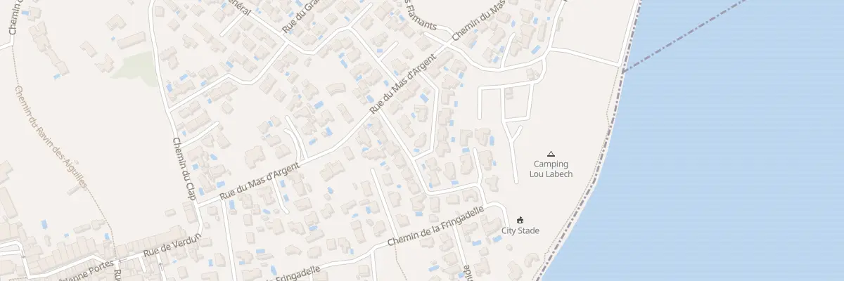 Plan du 5 Rue Sainte Marthe à Bouzigues