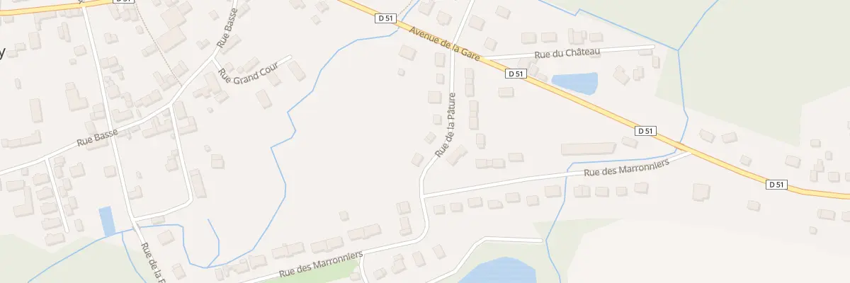 Plan du 10 Rue de la Pature à Esclavolles-Lurey