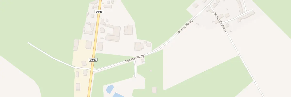Plan du 22 Rue du Planty à Oisy