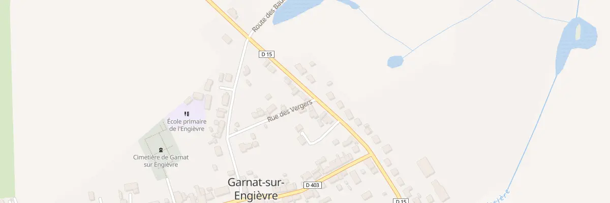 Plan du 5 Rue des Vergers à Garnat-sur-Engièvre