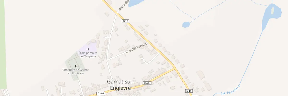 Plan du 6 Rue des Vergers à Garnat-sur-Engièvre