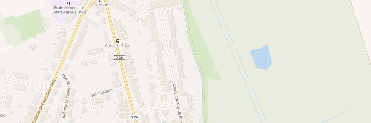 Plan du 66 Rue du Roy de Blicquy à Crespin