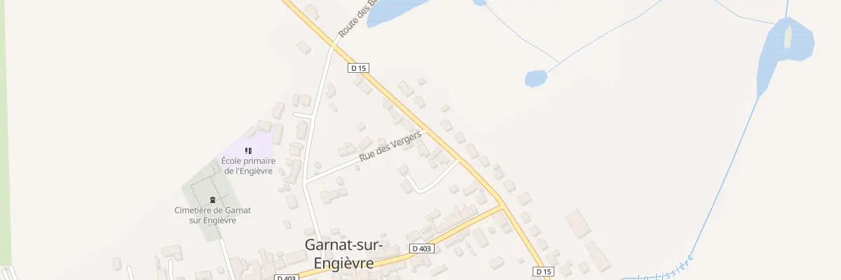 Plan du 31 Rte de Gannay sur Loire à Garnat-sur-Engièvre