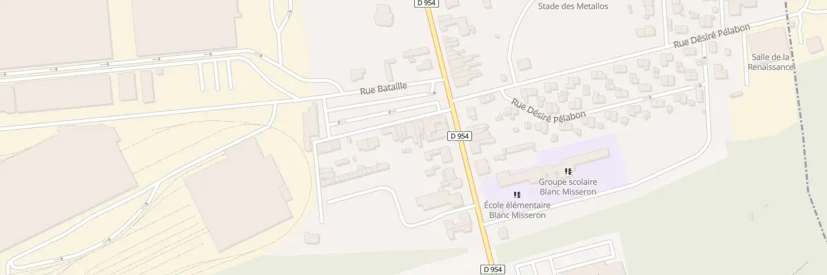 Plan du 5 Rue Bataille à Crespin
