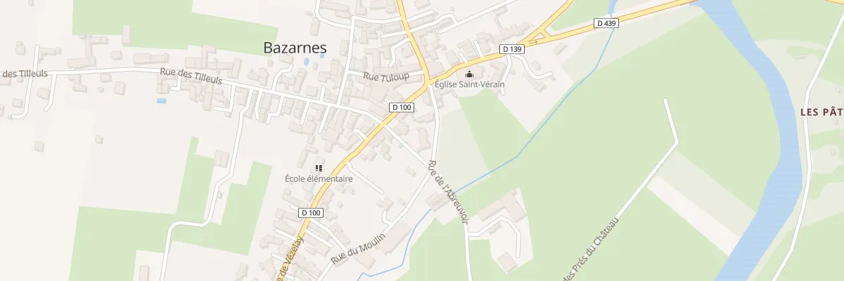 Plan du 4 Rue de l’Abreuvoir à Bazarnes