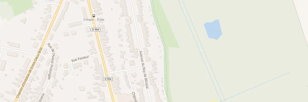 Plan du 86 Rue du Roy de Blicquy à Crespin