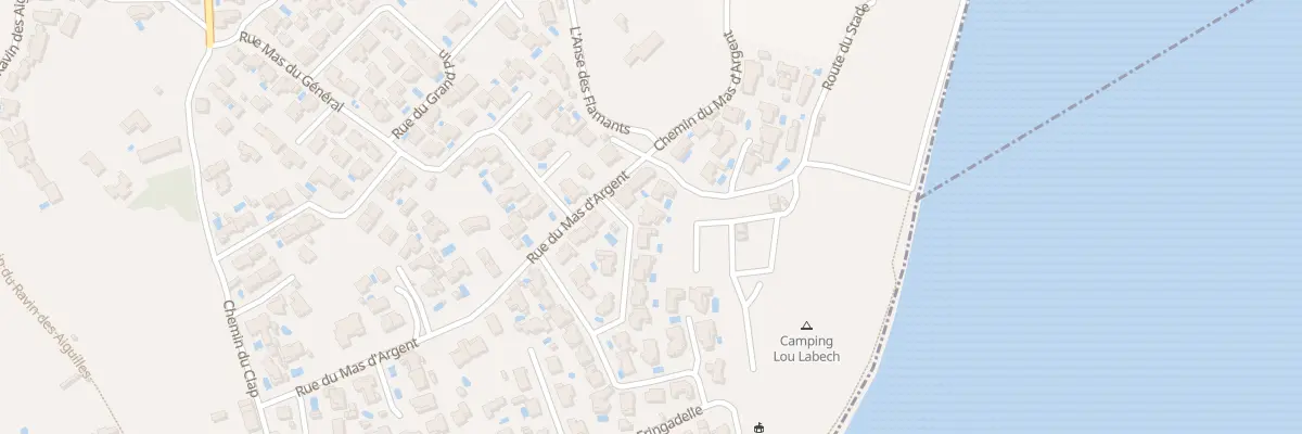 Plan du 2 Rue Sainte Marthe à Bouzigues