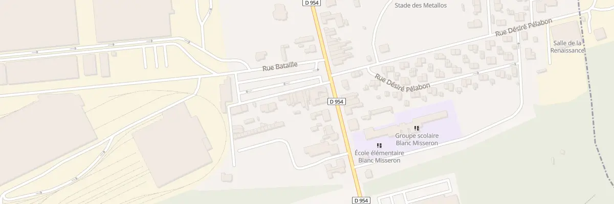 Plan du 3 Rue Bataille à Crespin