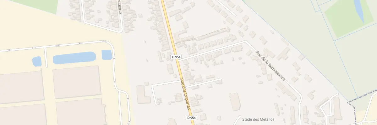 Plan du 176 Rue des Déportés à Crespin
