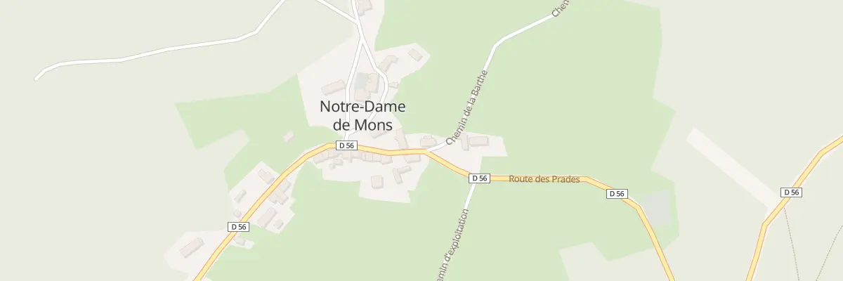 Plan du 5072 Notre Dame de Mons à Champétières