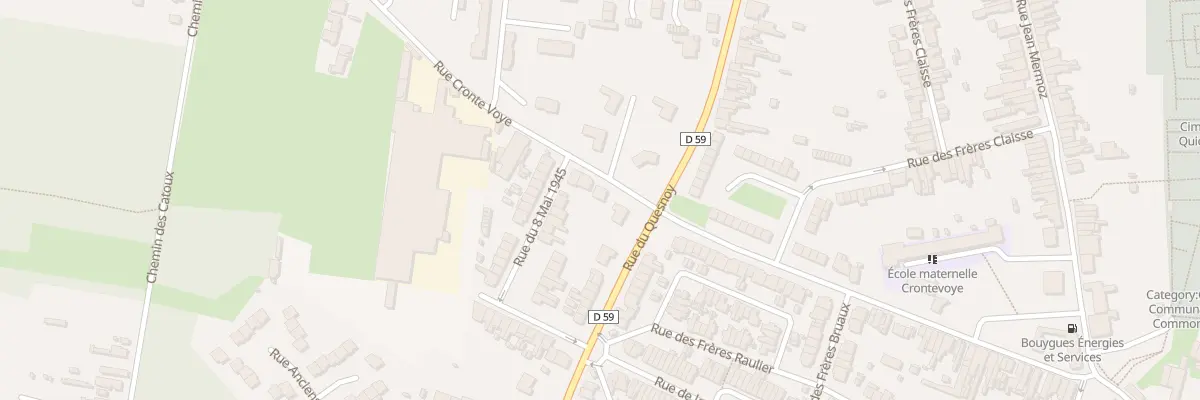Plan du 6 Rue Cronte-voye à Quiévrechain