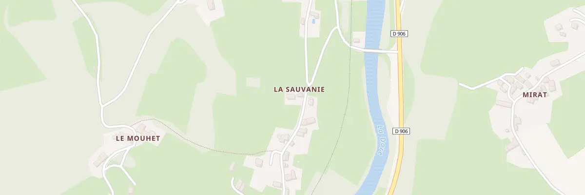 Plan du 5561 La Sauvanie à Marat