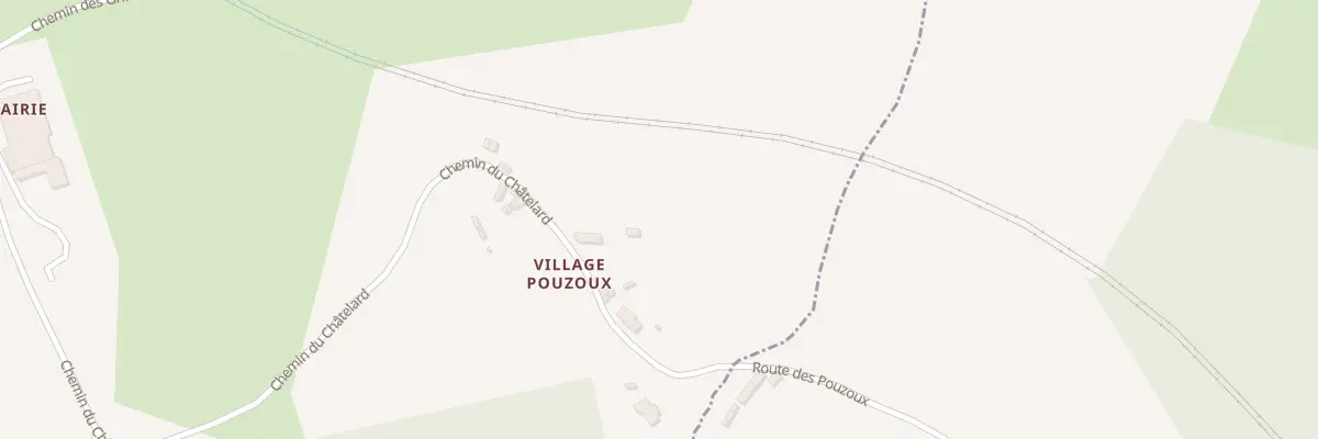 Plan du 59 Che du Chatelard à Saint-Prix