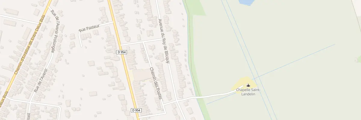 Plan du 98 Rue du Roy de Blicquy à Crespin