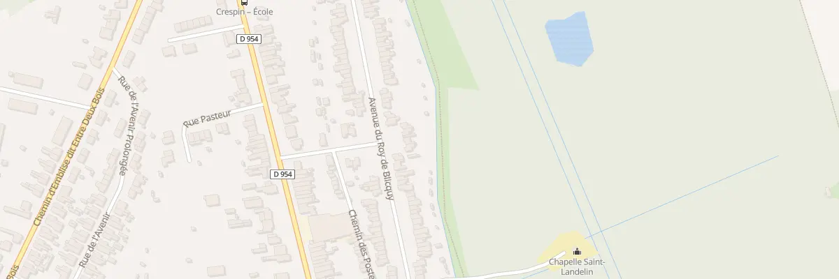 Plan du 142 Rue du Roy de Blicquy à Crespin