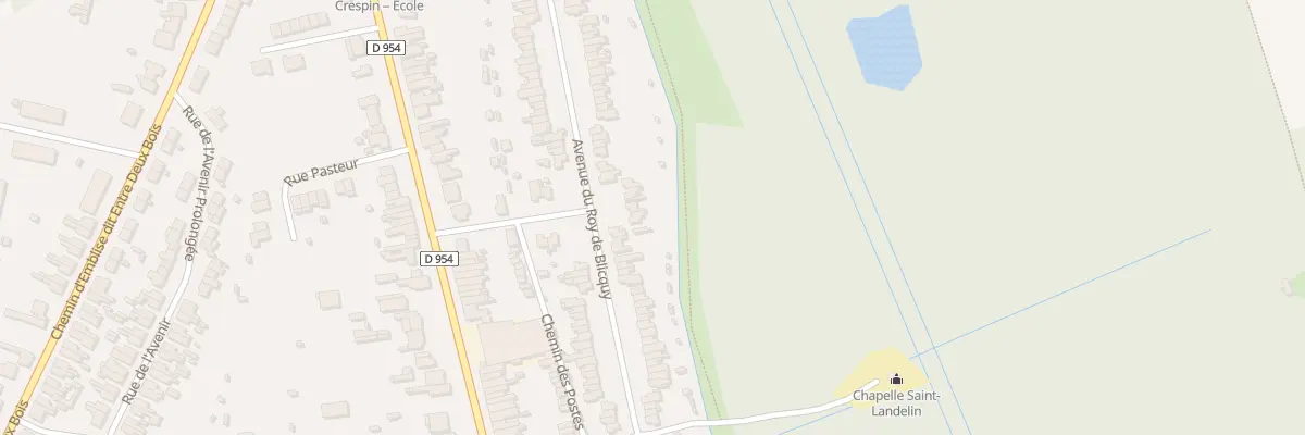 Plan du 143 Rue du Roy de Blicquy à Crespin