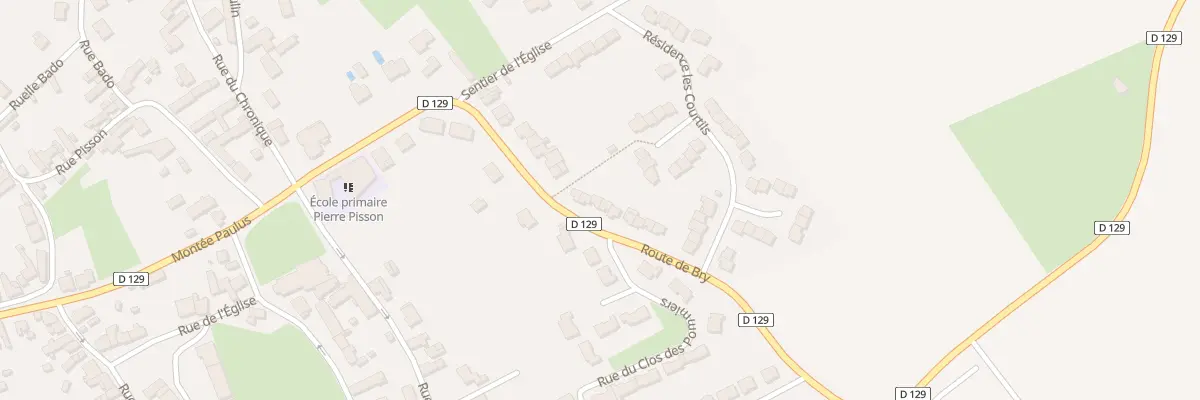 Plan du 3 Res les Courtils Rte de Bry à Wargnies-le-Grand