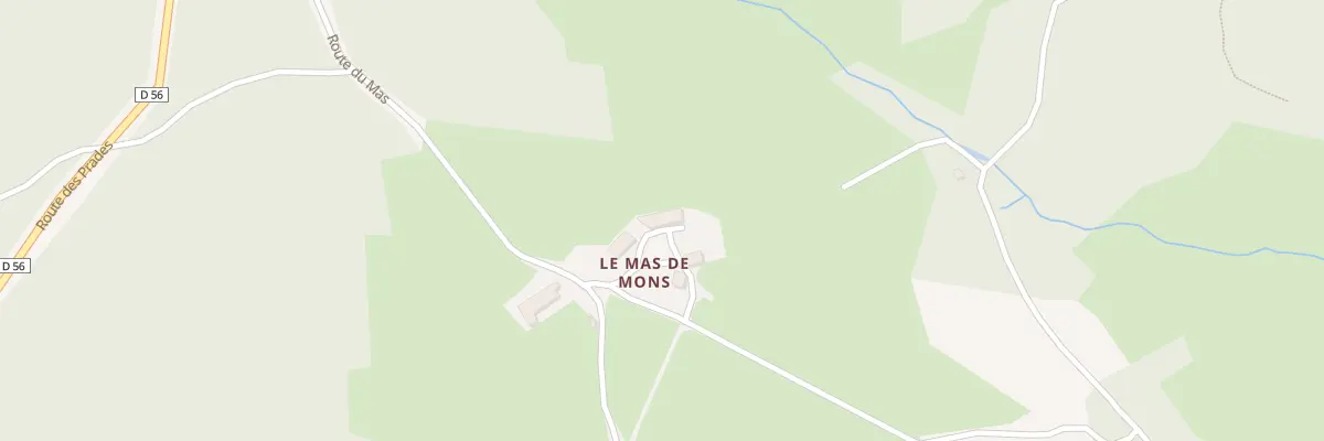 Plan du 5109 Le Mas de Mons à Champétières