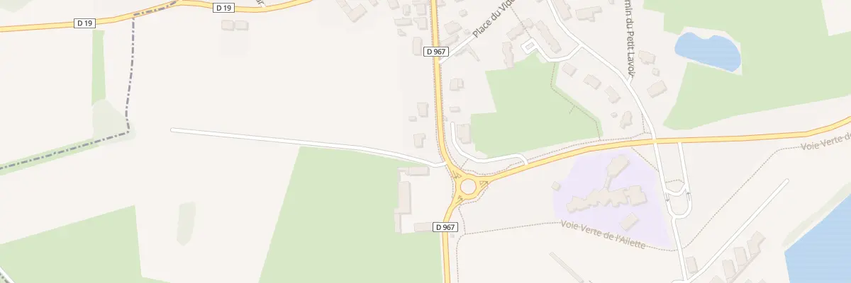 Plan du 12 Rue du Chemin des Dames à Chamouille