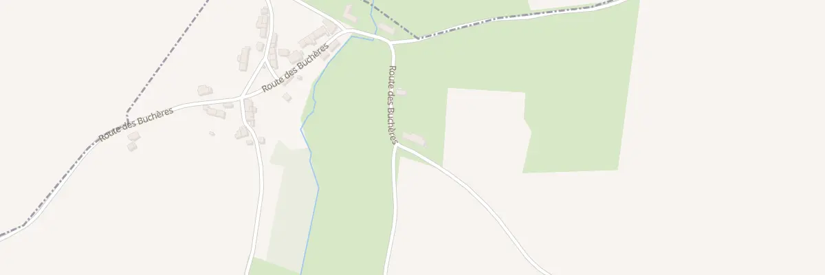 Plan du 999 Rte des Buchères à Châtillon-en-Bazois