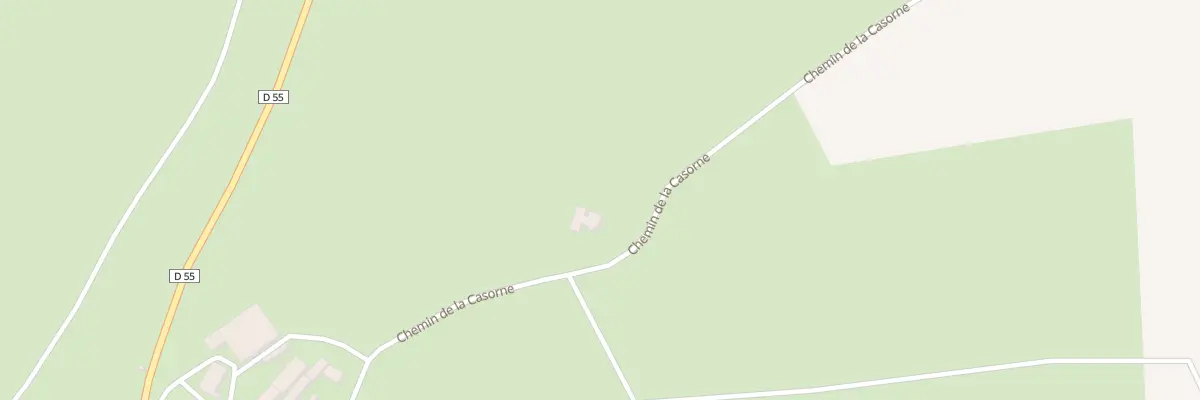 Plan du 1 Che de la Casorne à Vissac-Auteyrac