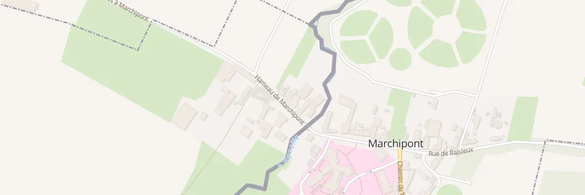Plan du 5 Vc Ham de Marchipont à Rombies-et-Marchipont