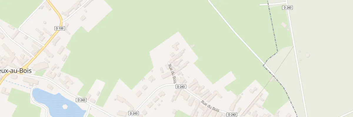 Plan du 35 Rue du Bois à Preux-au-Bois