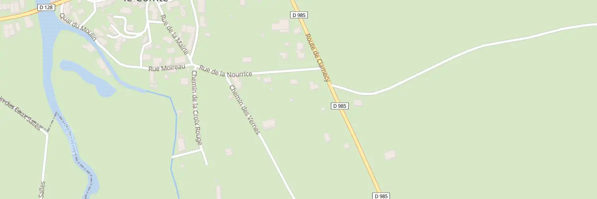 Plan du 3 Rue de la Nourrice à Monceaux-le-Comte